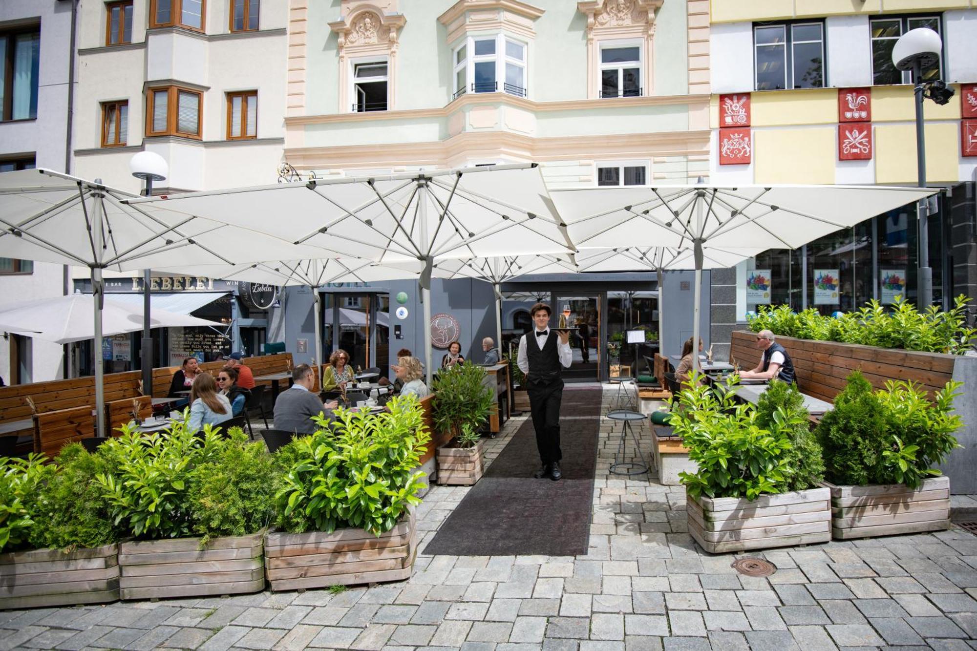 Platzhirsch Kufstein Hotel Bagian luar foto