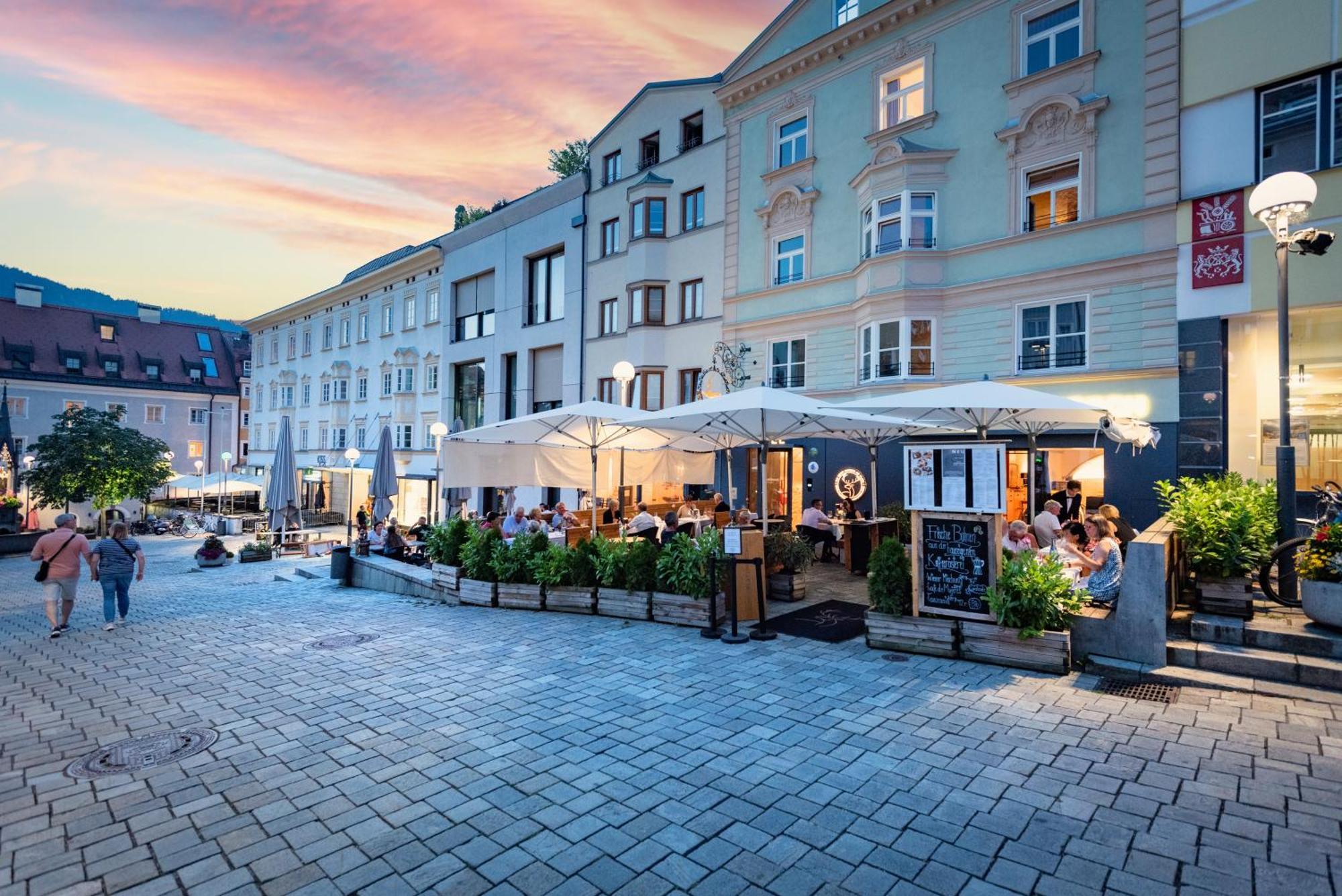 Platzhirsch Kufstein Hotel Bagian luar foto